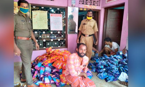 Man arrested with tobaccoo