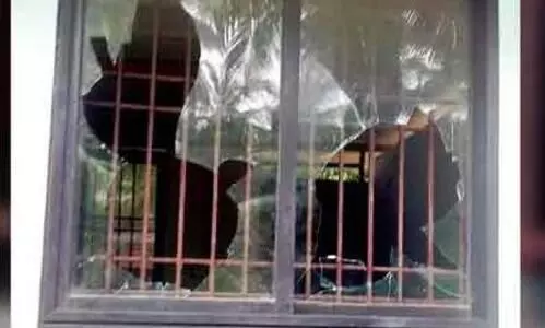 Anti-social attack on home