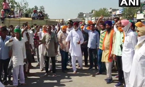 കർഷക സമരം: അംബാല-ഹിസാർ ഹൈവേ ​ ഉപരോധിച്ചു