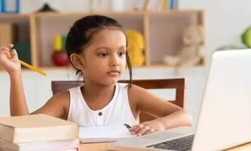 How happy are the children during School at Home?