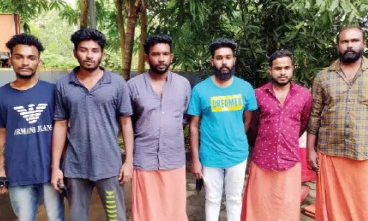 Six arrested for beating case