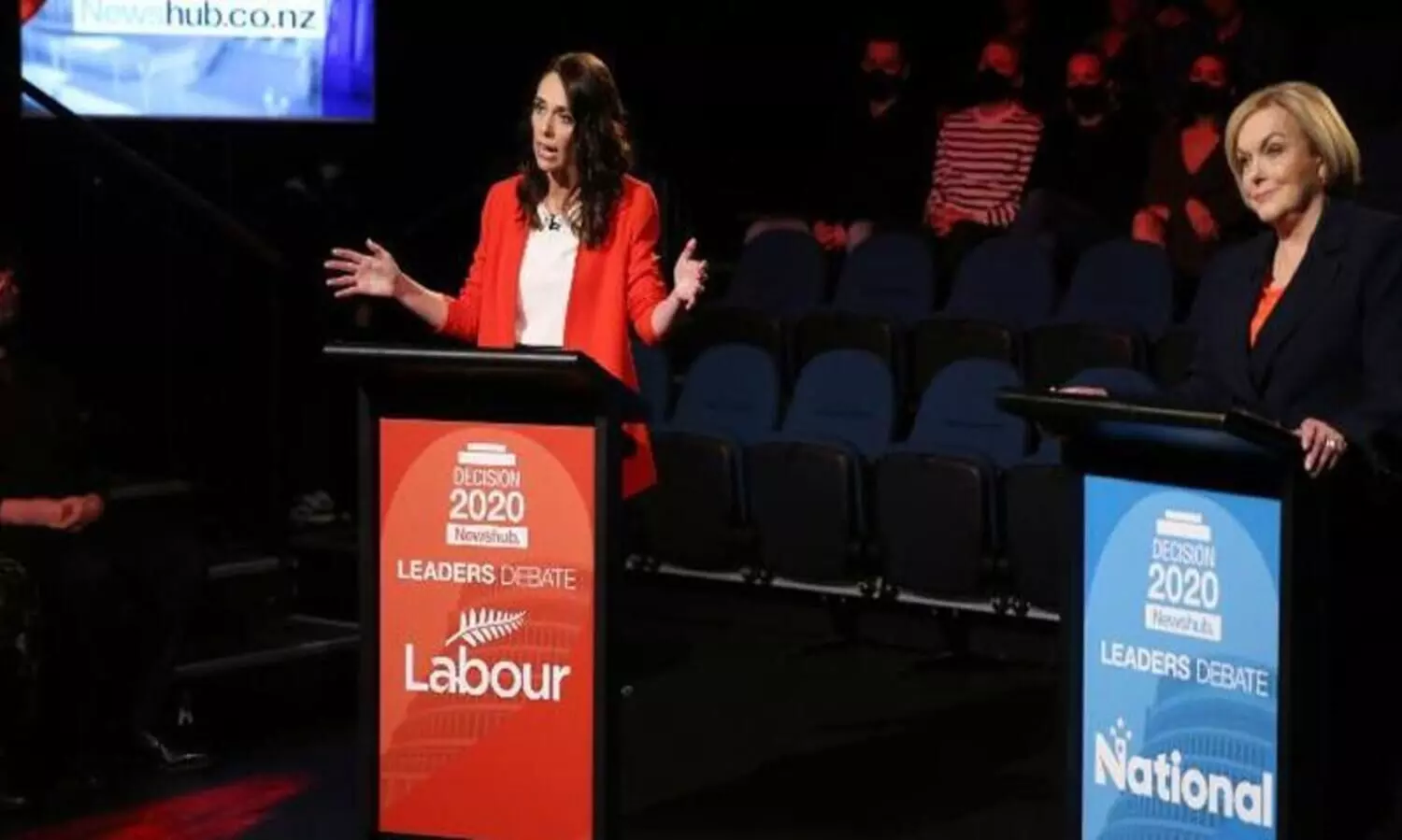 ട്രംപും ബൈഡനും ജസീന്തയെയും ജൂഡിത്തിനെയും കണ്ടുപഠിക്കണം​