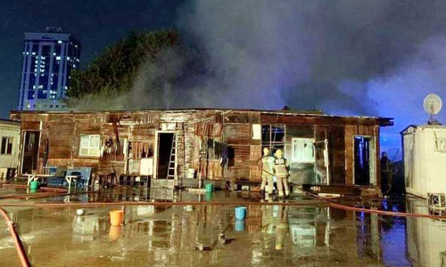 റാക് ലേബര് ക്യാമ്പില് വന്തീപ്പിടിത്തം; 44 തൊഴിലാളികളെ രക്ഷപ്പെടുത്തി സിവില് ഡിഫന്സ് റാക് ലേബര് ക്യാമ്പില് വന്തീപ്പിടിത്തം; 44 തൊഴിലാളികളെ രക്ഷപ്പെടുത്തി സിവില് ഡിഫന്സ്