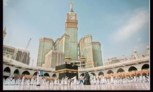 തീ​ർ​ഥാ​ട​ക​രെ വ​ര​വേ​ൽ​ക്കാ​ൻ ഹ​റ​മി​ൽ ഒ​രു​ക്കം ത​കൃ​തി​യി​ൽ