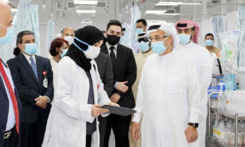 ആ​രോ​ഗ്യ​കാ​ര്യ സു​പ്രീം കൗ​ണ്‍സി​ല്‍ ചെ​യ​ര്‍മാ​ന്‍ സ​ല്‍മാ​നി​യ ആ​ശു​പ​ത്രി സ​ന്ദ​ര്‍ശി​ച്ചു