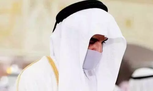 കുവൈത്ത്​ അമീറി​െൻറ സംസ്​കാരചടങ്ങിൽ അമീർ