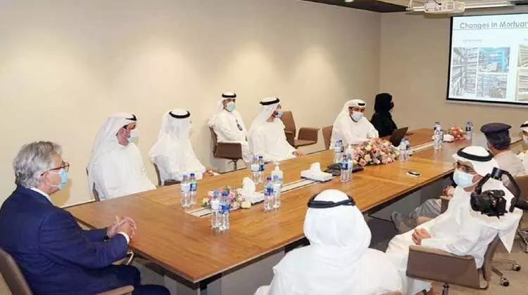 അൽെഎനിൽ പുതിയ കേന്ദ്ര മോർച്ചറി തുറന്നു അൽെഎനിൽ പുതിയ കേന്ദ്ര മോർച്ചറി തുറന്നു