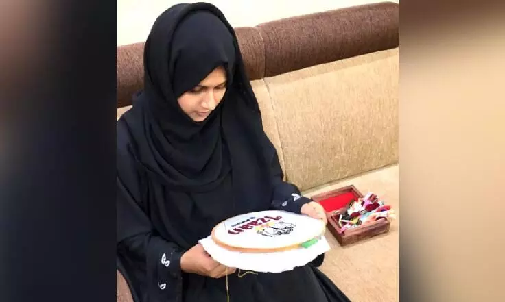 Jumana embroidery work Jumana embroidery work