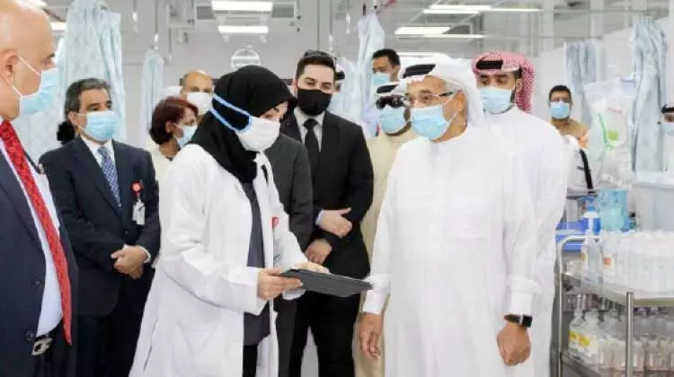 ആരോഗ്യകാര്യ സുപ്രീം കൗണ്സില് ചെയര്മാന് സല്മാനിയ ആശുപത്രി സന്ദര്ശിച്ചു ആരോഗ്യകാര്യ സുപ്രീം കൗണ്സില് ചെയര്മാന് സല്മാനിയ ആശുപത്രി സന്ദര്ശിച്ചു