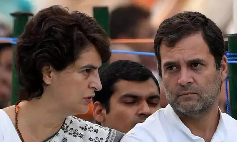 Rahul Gandhi and Priyanka Gandhi Rahul Gandhi and Priyanka Gandhi
