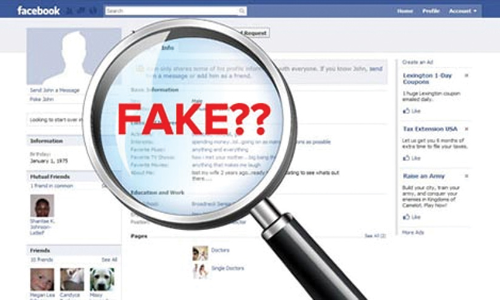 വ്യാജ ഫേസ്​ബുക്ക് അക്കൗണ്ടുകൾ പെരുകുന്നു; മുന്നറിയിപ്പുമായി പൊലീസ്