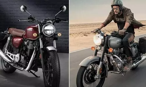 honda hness and classic 350