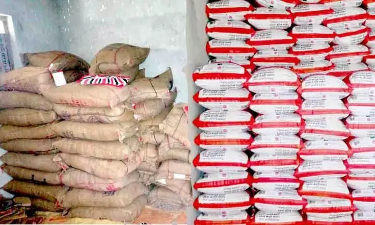 8000 kg rations seized illegally