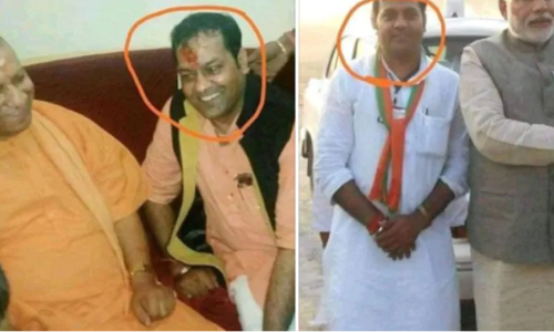 ബി.ജെ.പി നേതാക്കൾക്കൊപ്പം ഹാഥറസ്​ പെൺകുട്ടിയുടെ പിതാവ്​; സമൂഹമാധ്യമങ്ങളിൽ വ്യാജ പ്രചാരണം