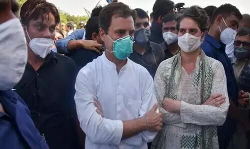 രാഹുലും പ്രിയങ്കയും ഹാഥ​റസിലേക്ക്​; കോൺഗ്രസ്​ എം.പിമാരും അനുഗമിക്കും