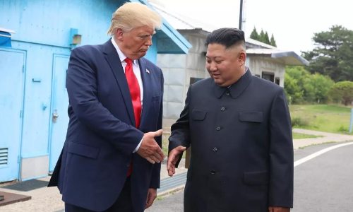 കോവിഡ്: ട്രംപിന് വേഗം സുഖമാകട്ടെ; ആശംസയുമായി കിം