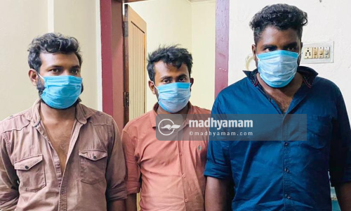 മലപ്പുറം വണ്ടൂരിൽ 171 കിലോ കഞ്ചാവുമായി മൂന്നു പേർ പിടിയിൽ