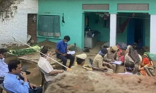 Hathras victims family