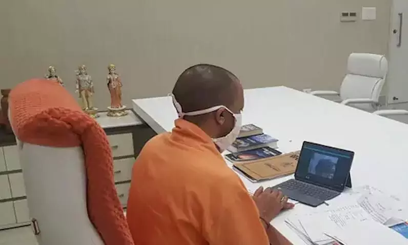 ക്ഷേത്രത്തിന്​ ശിലയി​ട്ടെങ്കിലും യു.പി രാമരാജ്യമായില്ല; നടക്കുന്നത്​ കാട്ടുഭരണം -ശി​വസേന