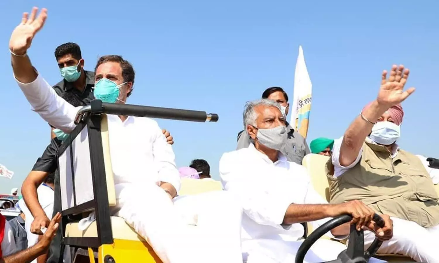 കർഷകറാലിയുമായി രാഹുലെത്താനിരിക്കവേ ഭീഷണിയുമായി ഹരിയാന മുഖ്യമന്ത്രി