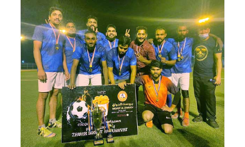 അ​ൽ​ഖു​റ​യാ​ത്തി​ലെ ഫു​ട്ബാ​ൾ ലീ​ഗ് ടൂ​ർ​ണ​മെൻറ്​ സ​മാ​പി​ച്ചു