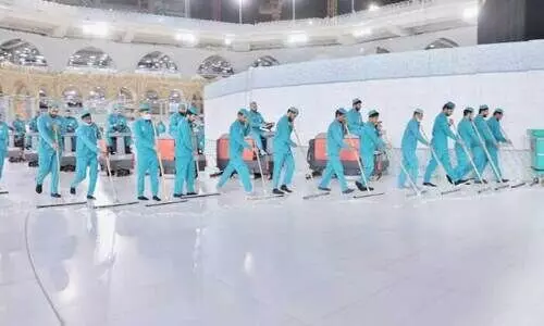 കോവിഡ്​ പ്രോ​േട്ടാകോൾ പാലിച്ച്​ തീർഥാടനം: തീർഥാടകരെ വരവേൽക്കാൻ പുണ്യനഗരിയിൽ പൂർത്തിയായത്​ വലിയ ഒരുക്കം