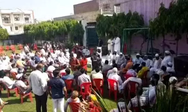 ഹാഥറസ്​ പ്രതികളെ സംരക്ഷിക്കാൻ ബി.ജെ.പി നേതാവി​െൻറ വീട്ടില്‍ ജാതി യോഗം