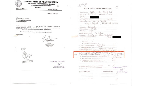 യു.പി പൊലീസി​െൻറ വാദത്തിന് തിരിച്ചടി; ഹാഥറസ് പെണ്‍കുട്ടി ബലാത്സംഗം ചെയ്യപ്പെട്ടിരുന്നെന്ന് പ്രാഥമിക റിപ്പോര്‍ട്ട്