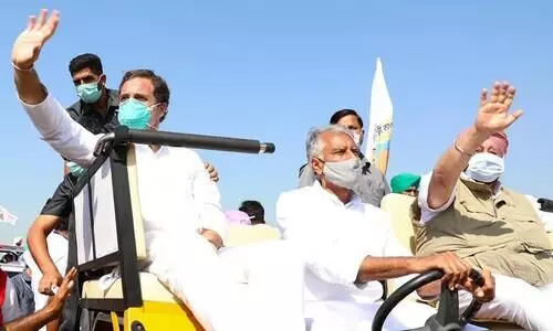 കർഷകറാലിയുമായി രാഹുലെത്താനിരിക്കവേ ഭീഷണിയുമായി ഹരിയാന മുഖ്യമന്ത്രി