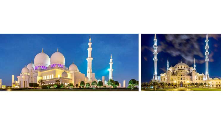 അബൂദബി, ഫുജൈറ ശൈഖ് സായിദ് മസ്ജിദുകൾ ഇന്ന് തുറക്കും അബൂദബി, ഫുജൈറ ശൈഖ് സായിദ് മസ്ജിദുകൾ ഇന്ന് തുറക്കും