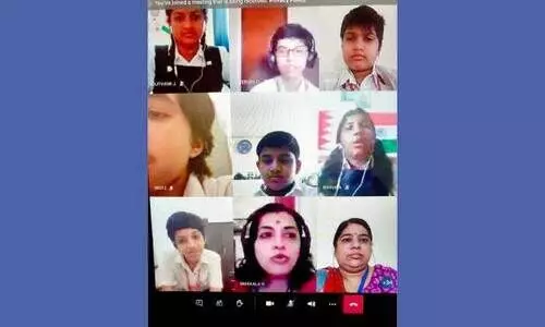 രാഷ്​ട്രപിതാവിന് ആദരവുമായി ഇന്ത്യന്‍ സ്​കൂള്‍