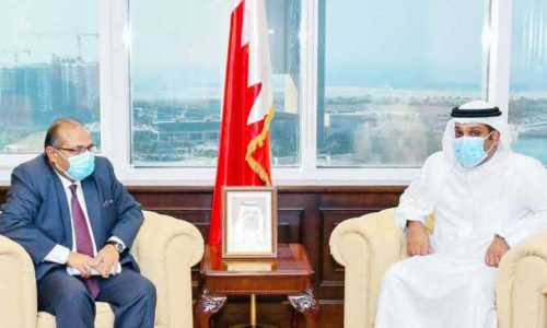 ധനകാര്യ മന്ത്രിയും ഇന്ത്യൻ അംബാസഡറും കുടിക്കാഴ്​ച നടത്തി