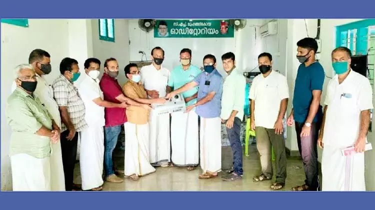 ഫോഗിങ് മെഷീൻ കൈമാറി ഫോഗിങ് മെഷീൻ കൈമാറി