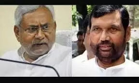 നിതീഷിനോട്​ ഉടക്കി ബിഹാറിൽ പാസ്വാൻ ഒറ്റക്ക് ; ജെ.​ഡി.​യു​വി​നെ​തി​രെ മ​ത്സ​രി​ക്കും