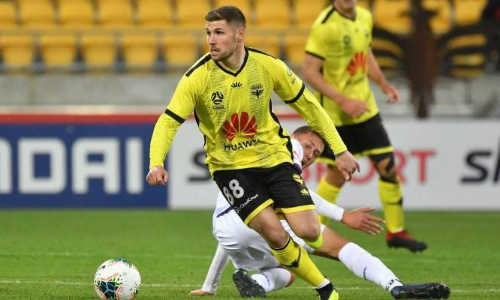 Premier League player Gary Hooper in the Blasters