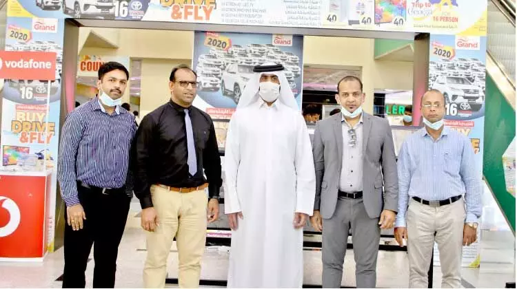 ഗ്രാൻഡ് മാൾ മെഗാ പ്രമോഷൻ നറുക്കെടുപ്പ്​ നടത്തി