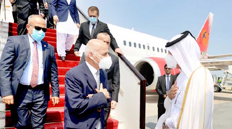 അഫ്ഗാൻ പ്രസിഡൻറ് ഖത്തറിൽ അഫ്ഗാൻ പ്രസിഡൻറ് ഖത്തറിൽ