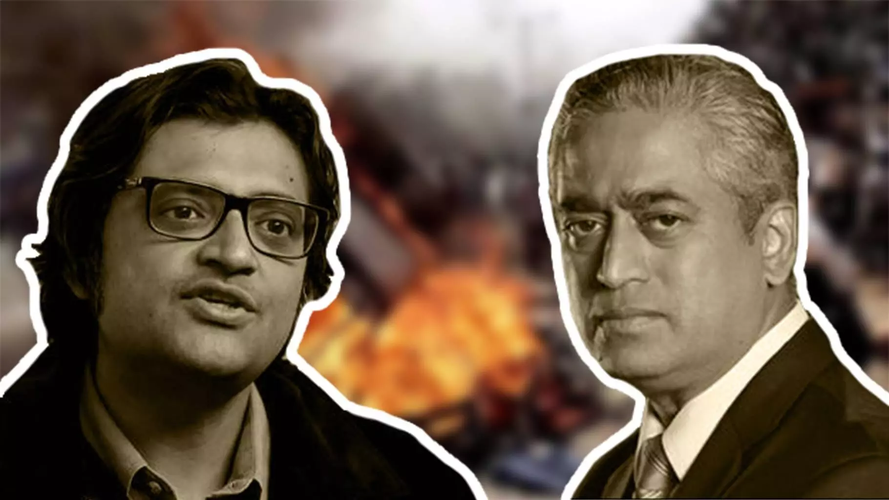 arnab goswami and rajdeep sardesai