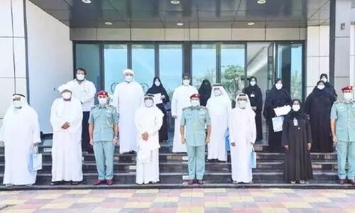 മാന്യൻമാരായ ഡ്രൈവർമാർക്ക്​ ഷാർജ പൊലീസി​െൻറ ആദരം