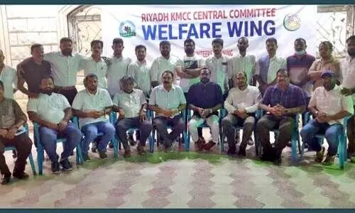 റി​യാ​ദ് കെ.​എം.​സി.​സി വ​ള​ൻ​റി​യ​ർ പ​രി​ശീ​ല​നം ആ​രം​ഭി​ച്ചു