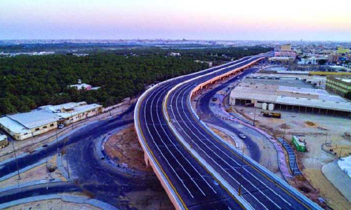 കി​ഴ​ക്ക​ൻ പ്ര​വി​ശ്യ​യി​ലെ ഏ​റ്റ​വും വ​ലി​യ പാ​ലം അ​ൽ​അ​ഹ്സ​യി​ൽ