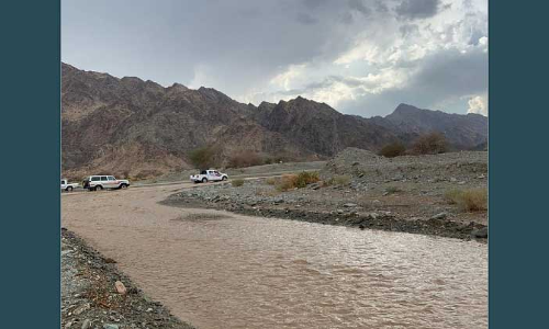 അ​ൽ​ഈ​സി​ൽ ക​ന​ത്ത മ​ഴ