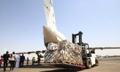 സുഡാനിലേക്ക്​ കുവൈത്ത്​ അഞ്ചാമത്​ സഹായ വിമാനമയച്ചു