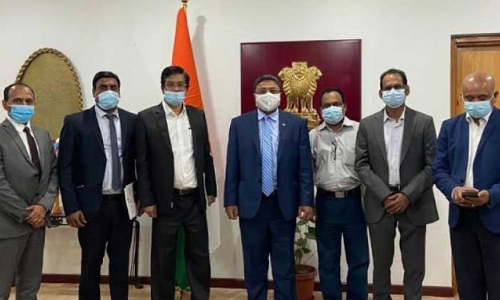 സാരഥി കുവൈത്ത്​ പ്രതിനിധികൾ എംബസി സന്ദർശിച്ചു