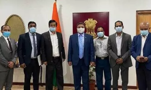 സാരഥി കുവൈത്ത്​ പ്രതിനിധികൾ എംബസി സന്ദർശിച്ചു