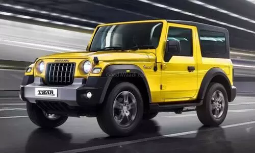 ഥാർ ബുക്കിങ്​ കുതിക്കുന്നു; നാല്​ ദിവസംകൊണ്ട്​ 9,000 ആവശ്യക്കാർ