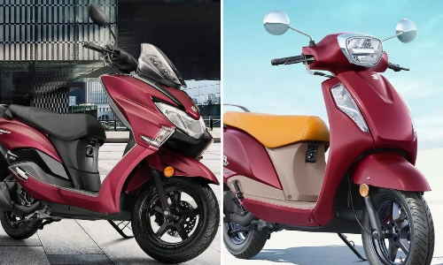 സുസുക്കി ആക്​സസും ബർഗ്​മാനും വിപണിയിൽ;  ബ്ലൂടൂത്ത്​ സംവിധാനം ഉൾപ്പെടുത്തി