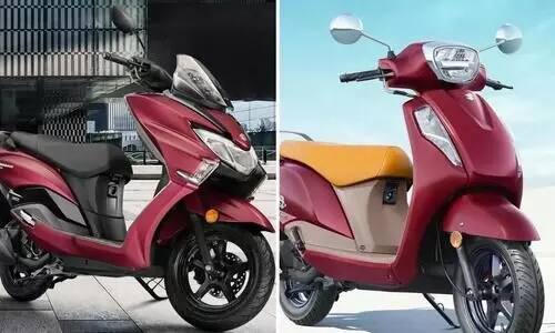 സുസുക്കി ആക്​സസും ബർഗ്​മാനും വിപണിയിൽ;  ബ്ലൂടൂത്ത്​ സംവിധാനം ഉൾപ്പെടുത്തി