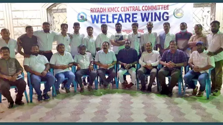 റി​യാ​ദ് കെ.​എം.​സി.​സി വ​ള​ൻ​റി​യ​ർ പ​രി​ശീ​ല​നം ആ​രം​ഭി​ച്ചു