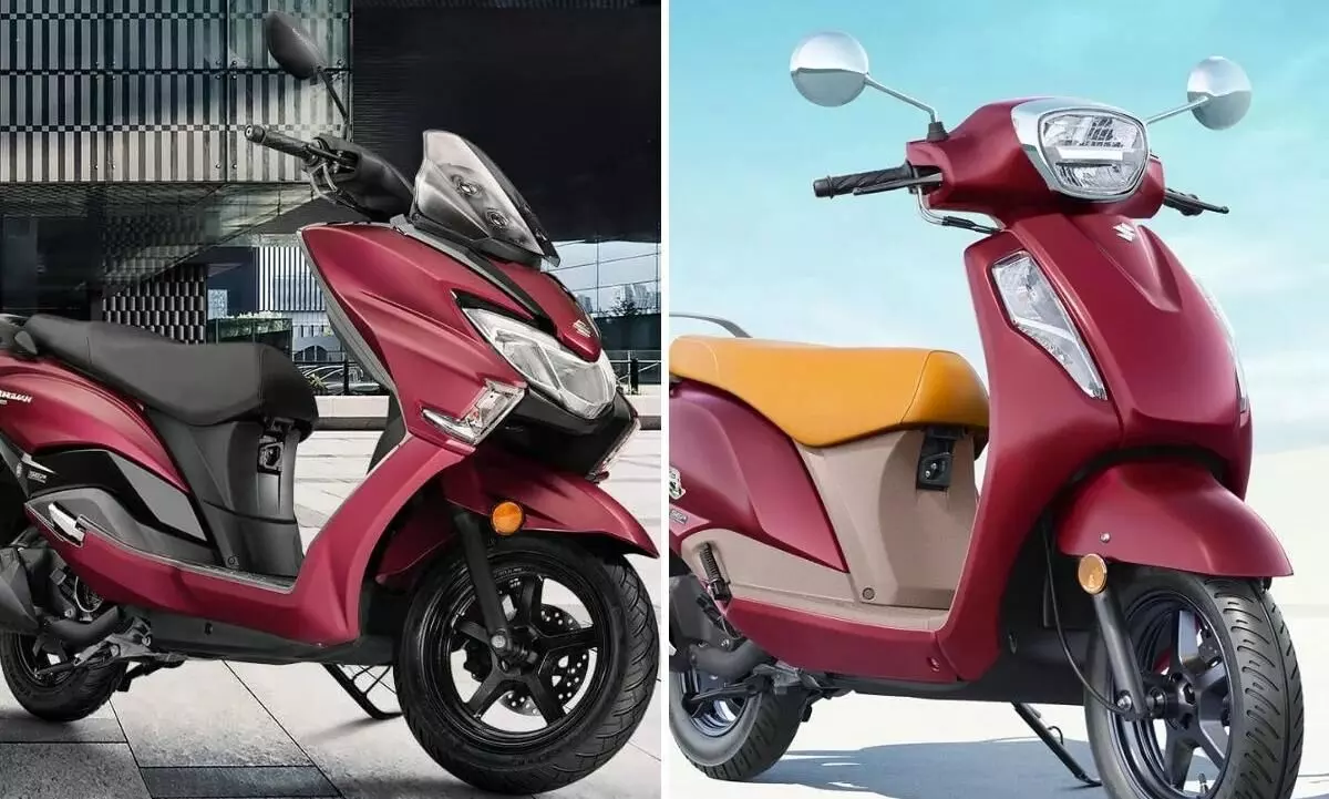 സുസുക്കി ആക്​സസും ബർഗ്​മാനും വിപണിയിൽ;  ബ്ലൂടൂത്ത്​ സംവിധാനം ഉൾപ്പെടുത്തി